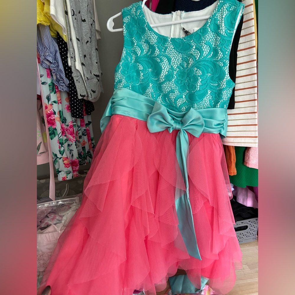 Rare Editions Girls Formal Dress Size 7